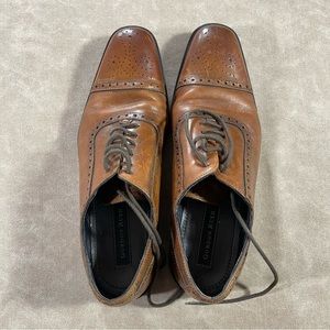 Gordon Rush Brown Leather Ethan Dress Shoes 9.5